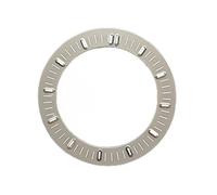 PSDFJAD ZHGUIMING Esfera de reloj esqueleto de 31 mm for movimiento NH70 NH35 NH36, accesorios de modificación de reloj mecánico luminoso verde(Dark grey)