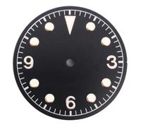 PSDFJAD ZHGUIMING Esfera de reloj luminosa verde de 30,5 mm for accesorios de movimiento de relojes NH35 y NH36(Dial 8)