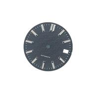 PSDFJAD ZHGUIMING Esfera de repuesto NH35 luminosa verde de 28,5 mm for reloj mecánico con movimiento NH35A/4R35(schwarz)