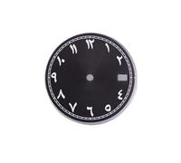 PSDFJAD ZHGUIMING Esfera estéril de 29 mm FIT NH35 NH35A Movimiento Esfera luminosa(A)