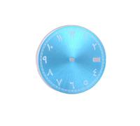 PSDFJAD ZHGUIMING Esfera estéril de 29 mm FIT NH35 NH35A Movimiento Esfera luminosa(E)