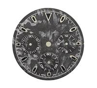 PSDFJAD ZHGUIMING Esfera luminosa verde VK63 de 29,5 mm, compatible con el movimiento VK63, accesorios for relojes de hombre(7 UK)