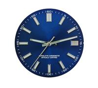 PSDFJAD ZHGUIMING Esfera NH35 de 28,5 mm, esfera S, manecillas de reloj adecuadas for el movimiento NH35/NH36, accesorios de reloj, herramienta de reparación(6 UK)