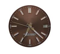 PSDFJAD ZHGUIMING Esfera NH35 de 28,5 mm, esfera S, manecillas de reloj adecuadas for el movimiento NH35/NH36, accesorios de reloj, herramienta de reparación(10)
