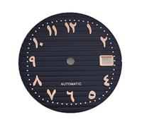 PSDFJAD ZHGUIMING Esfera NH35 de 30,4 mm, esfera árabe Nautilus, esfera luminosa verde, adecuada for el movimiento NH35, accesorios de reloj, reparación de relojes(4,S dial)
