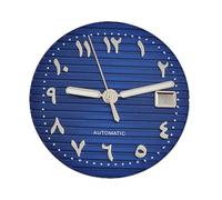 PSDFJAD ZHGUIMING Esfera NH35 de 30,4 mm, esfera árabe Nautilus, esfera luminosa verde, adecuada for el movimiento NH35, accesorios de reloj, reparación de relojes(18,S dial)