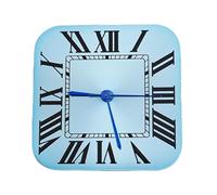 PSDFJAD ZHGUIMING Esfera NH35 Esfera cuadrada NH35 Esfera Roma Caja de reloj Hebilla plegable Caja cuadrada compatible con movimiento NH35 NH36 Accesorios for reloj(10,WITHOUT LOGO)