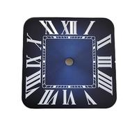 PSDFJAD ZHGUIMING Esfera NH35 Esfera cuadrada NH35 Esfera Roma Caja de reloj Hebilla plegable Caja cuadrada compatible con movimiento NH35 NH36 Accesorios for reloj(5 UK,S dial)