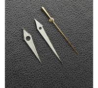 PSDFJAD ZHGUIMING Esfera Pulida multifacética NH35 con Puntero GS y modificación Luminosa BGW9 Esfera mecánica NH36 de 13 mm(Triangle 2)