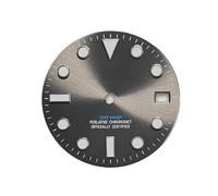 PSDFJAD ZHGUIMING Esfera S de 28,5 mm adecuada for accesorios de reloj luminosos de color azul hielo y verde con movimiento automático NH35/NH36/4R/7S(W-D-147)