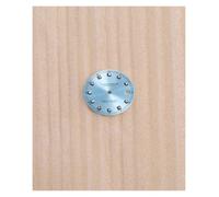 PSDFJAD ZHGUIMING Esfera S de 28,5 mm for accesorios de modificación de relojes con movimiento NH35/NH36/4R35, ventanas, piezas de esfera Noctilucence(4 silver marker s)