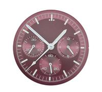 PSDFJAD ZHGUIMING Esfera VK63 Esfera VK63 Panda Logotipo personalizado Cronógrafo Esfera luminosa multifunción electrónica Manecillas VK63 Adecuadas for movimiento VK63(Combination-4)