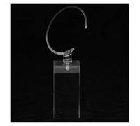 PSDFJAD ZHGUIMING Estante de acrílico del Tenedor del Estante del Soporte de exhibición de la joyería de la Pulsera del Reloj de Moda(8cm Transparent)