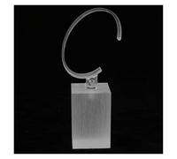 PSDFJAD ZHGUIMING Estante de acrílico del Tenedor del Estante del Soporte de exhibición de la joyería de la Pulsera del Reloj de Moda(6cm White)