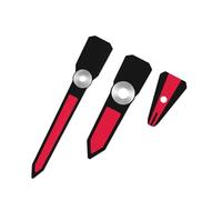 PSDFJAD ZHGUIMING GA2100 GA2110 GM2100 Reloj de Metal Luminoso(D-Red)