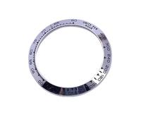 PSDFJAD ZHGUIMING Inserto de Bisel de cerámica Inclinado policromado 38,5 * 30,5mm 39,3 * 31,45mm for Piezas de Reloj (no Luminosas)(T5 Alloy)