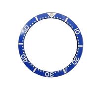 PSDFJAD ZHGUIMING Inserto de Bisel de cerámica Plano, 39,7x31,5mm, Anillo de inserción de Reloj sustituto, Accesorios de Reloj, Luminoso Verde(NO.3)