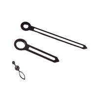 PSDFJAD ZHGUIMING Juego de manecillas de Reloj Blancas con Borde Azul y Negro, Luminosas en Verde, aptas for Movimiento de Cuerda Manual 6497 6498(Black White)