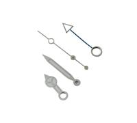 PSDFJAD ZHGUIMING Juego de manecillas de Reloj NH34 GMT, Luminosas, Azules y Verdes, Accesorios de Reloj de Movimiento automático NH34, Piezas for Relojes de Pulsera, Mano(5 Blue Green lume)