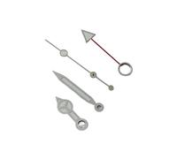 PSDFJAD ZHGUIMING Juego de manecillas de Reloj NH34 GMT, Luminosas, Azules y Verdes, Accesorios de Reloj de Movimiento automático NH34, Piezas for Relojes de Pulsera, Mano(4 Blue Green lume)