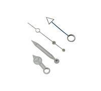 PSDFJAD ZHGUIMING Juego de manecillas de Reloj NH34 GMT, Luminosas, Azules y Verdes, Accesorios de Reloj de Movimiento automático NH34, Piezas for Relojes de Pulsera, Mano(12 Green lume)