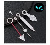 PSDFJAD ZHGUIMING Manecillas Azules, Verdes/Verdes Luminosas NH34 GMT, manecillas de Reloj for Movimiento automático NH34, Accesorios de Reloj, Pieza de Reloj for Reloj de Pulsera(NO.8)