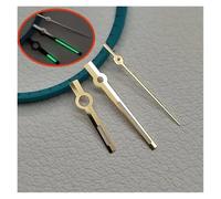 PSDFJAD ZHGUIMING Manecillas de Reloj Mod NH35 NH36 BGW9 Azul Hielo C3 Puntero Luminoso súper Verde Apto for Movimiento automático NH35 NH36 4R 6R(C3 Gold)