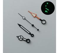 PSDFJAD ZHGUIMING Manecillas Luminosas Azules y Verdes NH34 GMT for Reloj de Movimiento automático NH34 NH35, Accesorios, Piezas de Reloj for Relojes de Pulsera(18 Green lume)