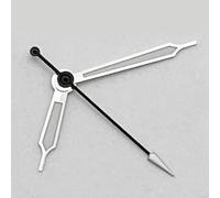 PSDFJAD ZHGUIMING Manecillas NH35 Plateadas/Azules for Reloj NH35 NH36 PT5000 ETA2836 2824 DG2813 3804 Miyota8215 8205 821A, Accesorios for Reloj de Movimiento(Silver-Black 3)