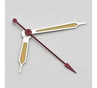 PSDFJAD ZHGUIMING Manecillas NH35 Plateadas/Azules for Reloj NH35 NH36 PT5000 ETA2836 2824 DG2813 3804 Miyota8215 8205 821A, Accesorios for Reloj de Movimiento(Yellow-Red 1)