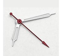 PSDFJAD ZHGUIMING Manecillas NH35 Plateadas/Azules for Reloj NH35 NH36 PT5000 ETA2836 2824 DG2813 3804 Miyota8215 8205 821A, Accesorios for Reloj de Movimiento(White-Red 2)