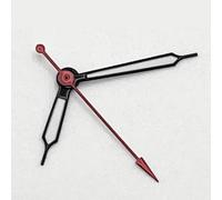 PSDFJAD ZHGUIMING Manecillas NH35 Plateadas/Azules for Reloj NH35 NH36 PT5000 ETA2836 2824 DG2813 3804 Miyota8215 8205 821A, Accesorios for Reloj de Movimiento(Black-Red 1)