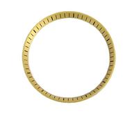 PSDFJAD ZHGUIMING Mod 30,5mm SKX007 Anillo de capítulo de Cobre Compatible con SKX007 SKX009 SPRD Caja de Reloj NH35 Anillo Interior Piezas de Reloj de Buceo for Hombres(Yellow)