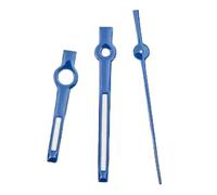 PSDFJAD ZHGUIMING Multicolor Fashion Watch Hands Set Green Luminous Pointers Fit NH35 NH36 Movt Automatic Wristwatch Parts Accessories Replacments(BLU)