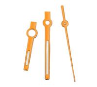 PSDFJAD ZHGUIMING Multicolor Fashion Watch Hands Set Green Luminous Pointers Fit NH35 NH36 Movt Automatic Wristwatch Parts Accessories Replacments(Naranja)