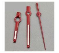 PSDFJAD ZHGUIMING Multicolor Fashion Watch Hands Set Green Luminous Pointers Fit NH35 NH36 Movt Automatic Wristwatch Parts Accessories Replacments(Red)