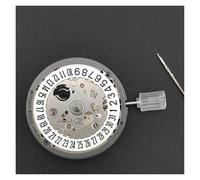 PSDFJAD ZHGUIMING NH 35A Movimiento mecánico Premium NH 35 Blanco Negro Rueda de Fecha de 3 a 6 en Punto Cuerda automática(6 o Clock White)