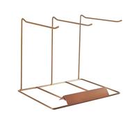 PSDFJAD ZHGUIMING Organizador de Joyas, Soporte de exhibición, Estante de Almacenamiento de Joyas, Soporte de Escritorio for Almacenamiento de Joyas for Relojes y Joyas(3RowGold 26x19x22cm)