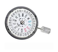 PSDFJAD ZHGUIMING Reemplazo 24 mecánico automático NH34 NH35 NH35A NH36 NH34 GMT Movimiento de Reloj Blanco Negro(Bianco)