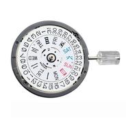 PSDFJAD ZHGUIMING Reemplazo 24 mecánico automático NH34 NH35 NH35A NH36 NH34 GMT Movimiento de Reloj Blanco Negro(Silver)