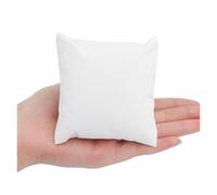 PSDFJAD ZHGUIMING Soporte de Almohada for joyería, Soporte de Cuero PU de Terciopelo, Organizador, Funda for Pulsera, Brazalete, Tobillera, exhibición de Reloj, Accesorio de fotografía(Rosa)