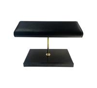 PSDFJAD ZHGUIMING Soporte de Reloj de mármol de Cuero, Soporte de exhibición for Pulseras y brazaletes, Estante de joyería for colocación de Relojes, Soporte de exhibición Duro(Black L)