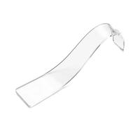 PSDFJAD ZHGUIMING Vitrina portátil de Forma Curvada, Expositor de Escritorio, Almacenamiento de Reloj, Soporte de joyería, Soporte for Pulsera, Organizador de Collares(Transparent)