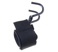 Psdndeww 1/2 Uds. Correa De Agarre De Gancho De Metal Ajustable Antideslizante Auxiliares Protector De Muñeca para Fitness Casas Equipo De Gimnasio Protector De Muñeca con