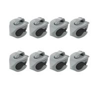 Psdndeww 2/4/6/8 Uds. Clip De Soporte para Caña De Pescar Bundler con Abrazaderas De Gancho para Accesorios De Aparejos De Pesca De Viaje Sujetadores