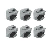 Psdndeww 2/4/6/8 Uds. Clip De Soporte para Caña De Pescar Bundler con Abrazaderas De Gancho para Accesorios De Aparejos De Pesca De Viaje Sujetadores