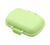 Psdndeww 2 unidades de medicamentos de viaje caja grande con 8 compartimentos resistente a la humedad maletín de viaje