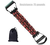 Psdndeww 3. Juego De Bandas Resistencia Multifuncionales 75 Látex Natural Tri-Grip Ajustable para Rehabilitación Y Estiramiento Grupo Ejercicios Látex Natural