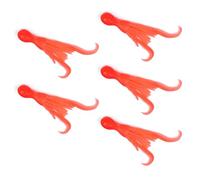 Psdndeww 5 Plantillas De Calamar Cebos Blandos Cebos Artificiales Silicona Aparejos Pesca Señuelos Flotantes 10 Cm 4 8g Señuelo Suave Equipo para Barcos