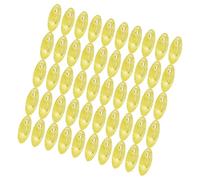 Psdndeww 50pcs Spoon Metal Hard Spinner Baits Fish Lures Swimbaits Sequinas Cebos Hacer Cucharas De Plataformas Slices De Pesca